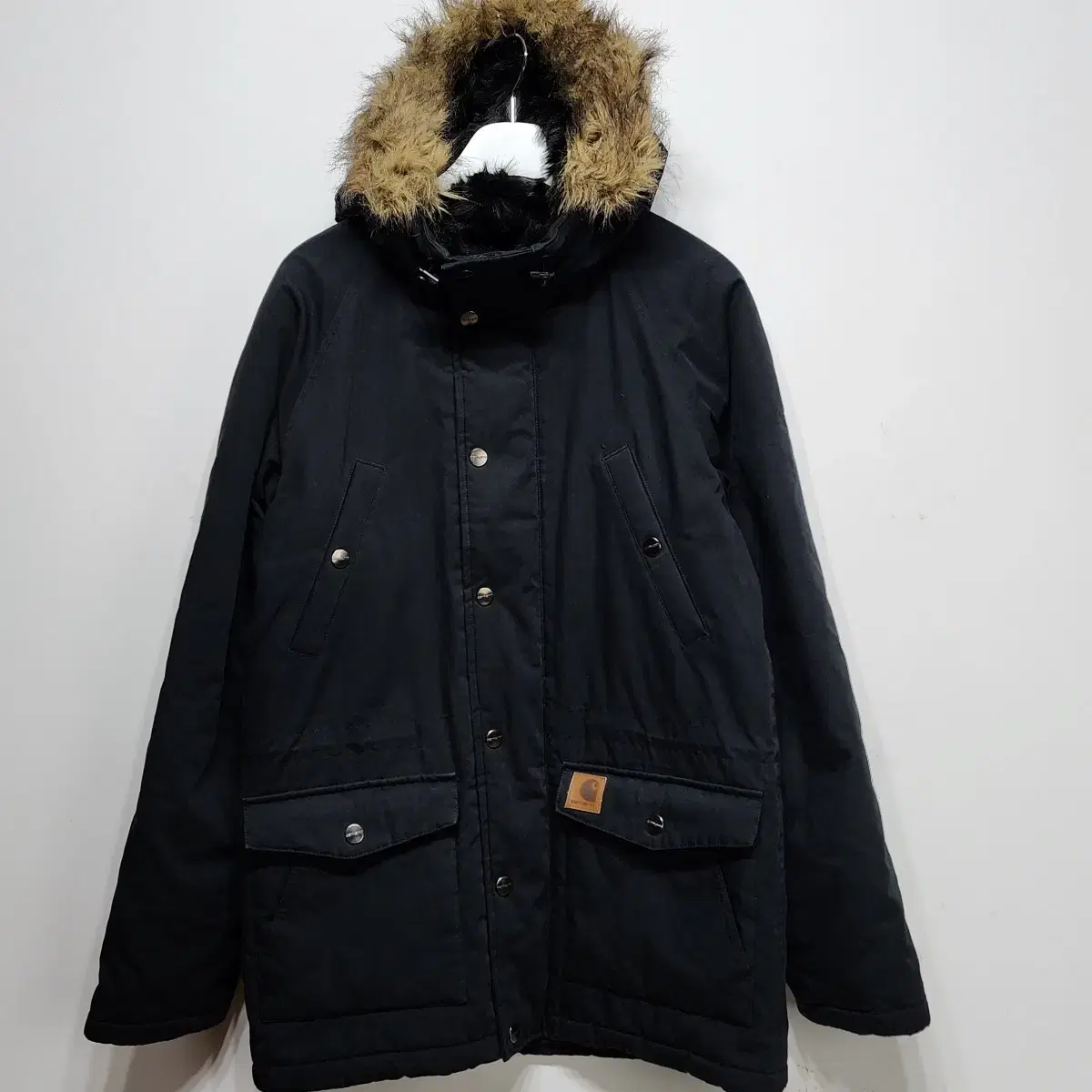 칼하트 CARHARTT 트래커 파카 패딩 점퍼 자켓블랙 S